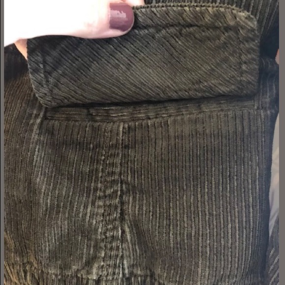 Loft Olive Green Corduroy Jacket - Picture 6 of 7
